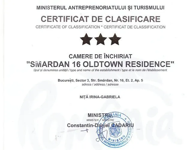 Smardan 16 Oldtown Apartament